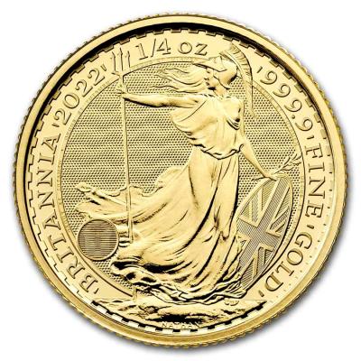 Золотая монета Британия. Au 7.78 г, 25 фунтов.