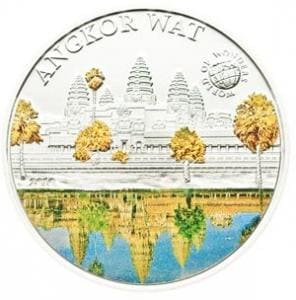 Палау 5 долларов, 2010 год. Ангкор-Ват