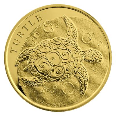 Черепаха Ниуэ, 250 долларов